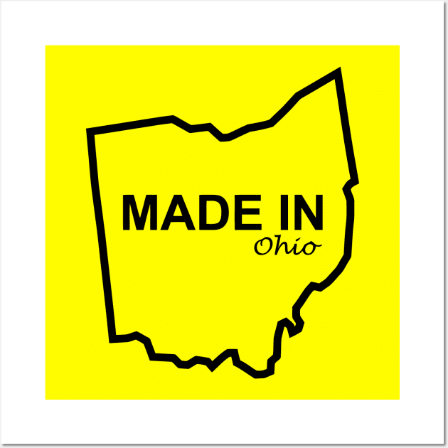 Made In Ohio Wall Art by Miya009